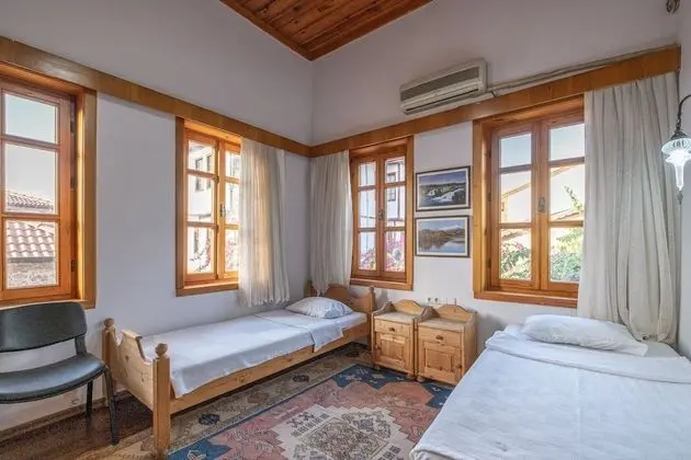Family Daire, 2 Yatak Odası, Deniz Manzaralı, Avlu