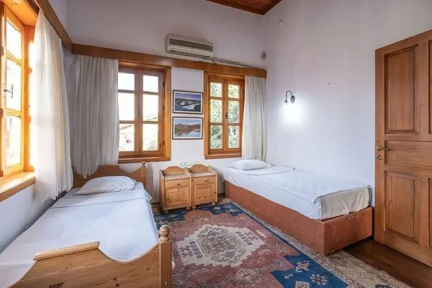Family Daire, 2 Yatak Odası, Deniz Manzaralı, Avlu