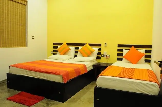 Deluxe Üç Kişilik Oda, Özel Banyo, Bahçe Manzaralı
