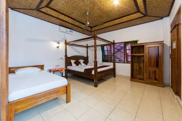 Standard Üç Kişilik Oda, Bahçe Manzaralı