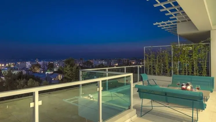 Executive Çatı Katı Süiti (Penthouse), 2 Yatak Odası, Deniz Manzaralı