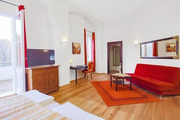 Junior suite with balcony in the castle