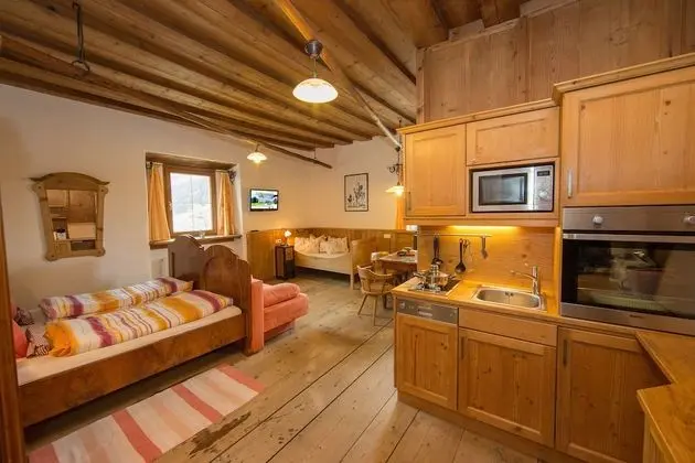 Standard Apart Daire, 1 Yatak Odası, Küçük Mutfak, Dağ Manzaralı (Ritterzimmer)
