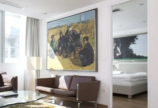 Apart Daire, 1 Büyük (Queen) Boy Yatak, Engellilere Uygun, Küçük Mutfak