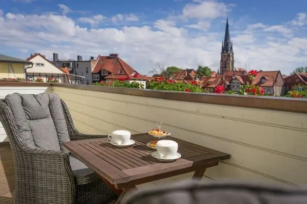 Tek Büyük Yataklı Oda, Balkon (Castle View)