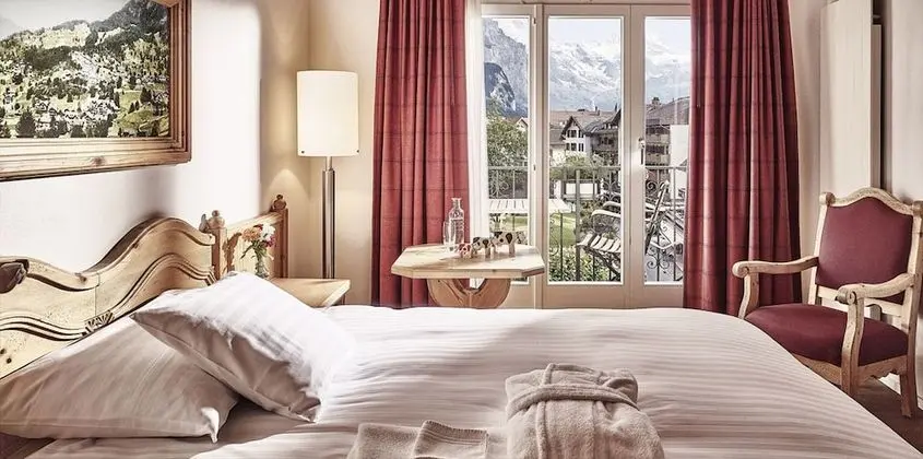 Deluxe Tek Kişilik Oda, Balkon, Dağ Manzaralı (Small Queen)
