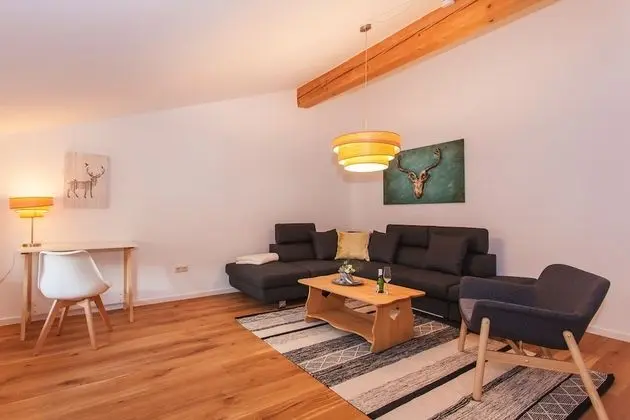 Apart Daire, 2 Yatak Odası, Sauna (Schönes Ammertal 1)
