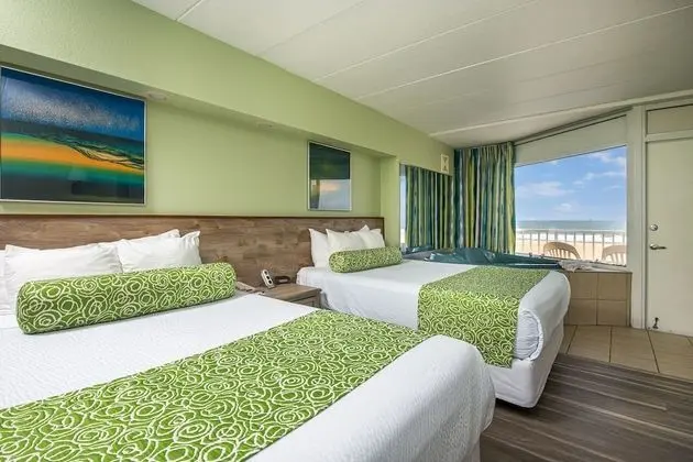 Deluxe Oda, 2 Çift Kişilik Yatak, Küçük Mutfak, Okyanus Manzaralı