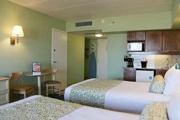 Deluxe Oda, 2 Çift Kişilik Yatak, Küçük Mutfak, Okyanus Manzaralı