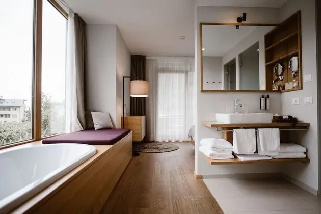 Design Süit, 1 Yatak Odası, Küvet, Üzüm Asması Manzaralı