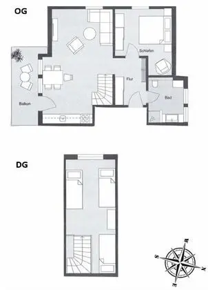 Apart Daire, Balkon (Maisonette Deluxe -incl 140€ cleaning)