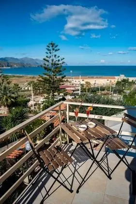 Panoramic Tek Büyük Yataklı Oda, Balkon, Deniz Manzaralı