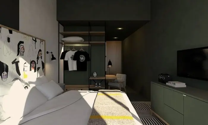 Oda, 1 En Büyük (King) Boy Yatak