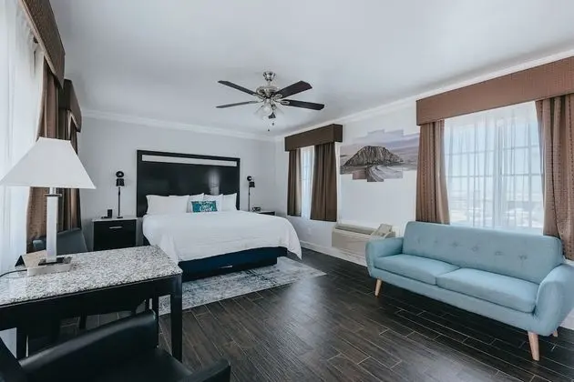 Deluxe Junior King Suite - Downstairs, Non-Smoking, No Pets