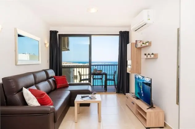 Standard Apart Daire, 1 Yatak Odası, Kısmi Deniz Manzarası