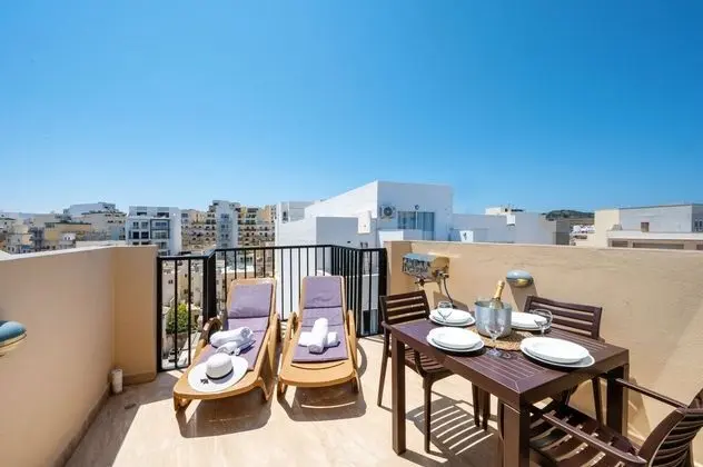 Standard Apart Daire, 1 Yatak Odası, Kısmi Deniz Manzarası