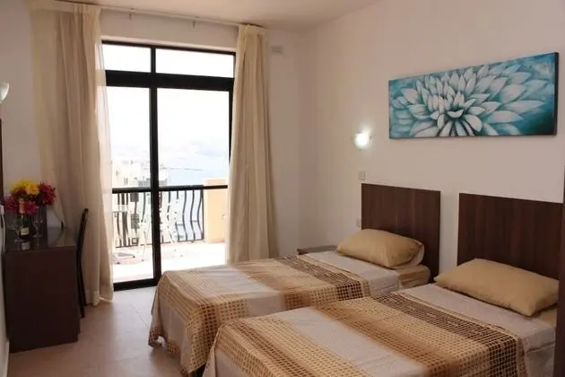 Standard Apart Daire, 1 Yatak Odası, Kısmi Deniz Manzarası