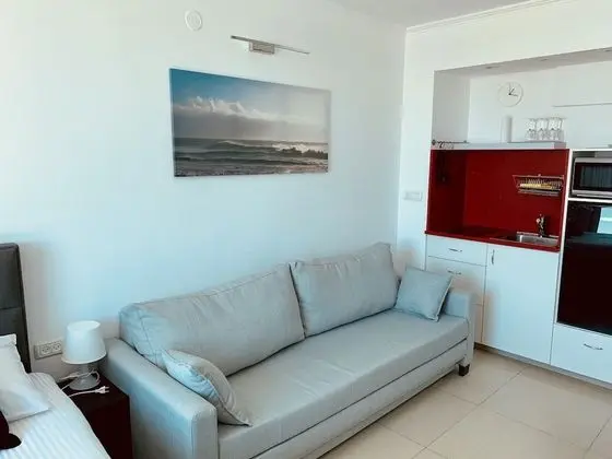 Panoramic Stüdyo Süit, 1 Büyük (Queen) Boy Yatak ve Çekyat, Sigara İçilmez, Deniz Manzaralı