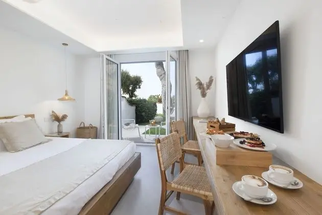 Classic Tek Büyük Yataklı Oda, Veranda, Bahçe Manzaralı
