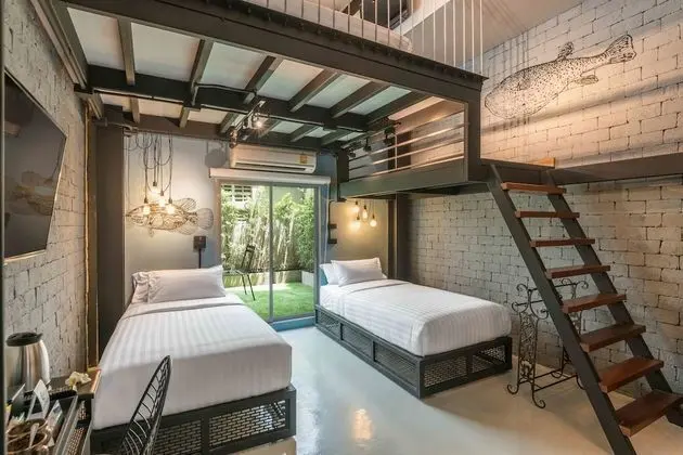 Family Duplex, Garden view