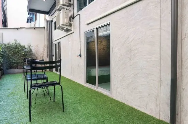 Family Duplex, Garden view