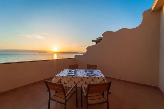 Apart Daire, Özel Banyo, Deniz Manzaralı (Sea front terrace )