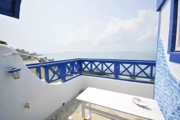 Deluxe Tek Büyük Yataklı Oda, Balkon, Deniz Manzaralı