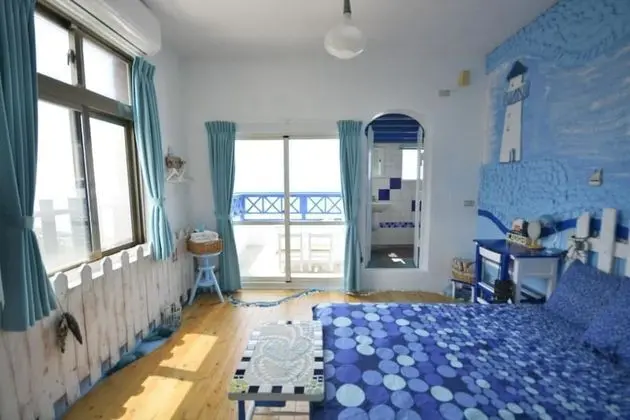 Deluxe Tek Büyük Yataklı Oda, Balkon, Deniz Manzaralı