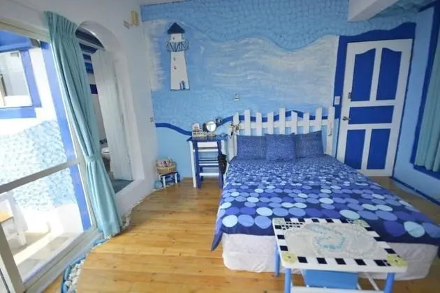Deluxe Tek Büyük Yataklı Oda, Balkon, Deniz Manzaralı