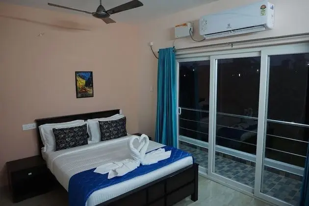 Deluxe Stüdyo Süit, 1 Yatak Odası, Balkon, Plaj Manzaralı
