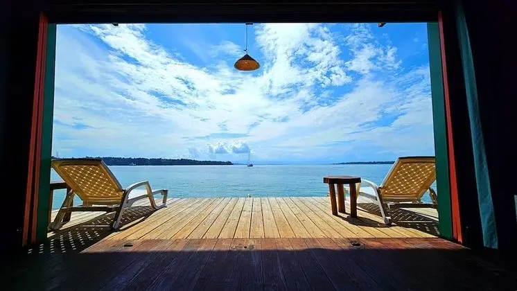 Deluxe Bungalov, Birden Çok Yatak, Balkon, Okyanus Manzaralı (Overwater)