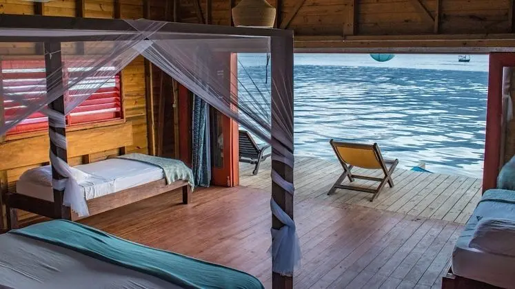 Deluxe Bungalov, Birden Çok Yatak, Balkon, Okyanus Manzaralı (Overwater)
