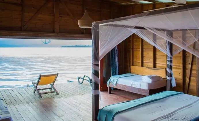 Deluxe Bungalov, Birden Çok Yatak, Balkon, Okyanus Manzaralı (Overwater)