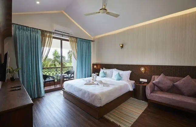 Luxury Oda, 1 En Büyük (King) Boy Yatak, Bahçe Manzaralı