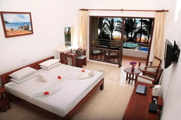 Deluxe Tek Büyük Yataklı Oda, Plaj Manzaralı