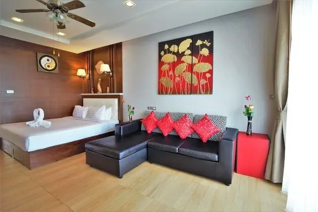 Design Apart Daire, 1 En Büyük (King) Boy Yatak, Balkon, Deniz Manzaralı