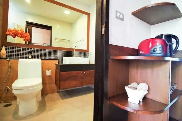 Design Apart Daire, 1 En Büyük (King) Boy Yatak, Balkon, Deniz Manzaralı