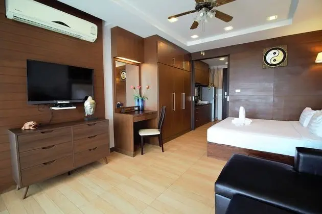 Design Apart Daire, 1 En Büyük (King) Boy Yatak, Balkon, Deniz Manzaralı