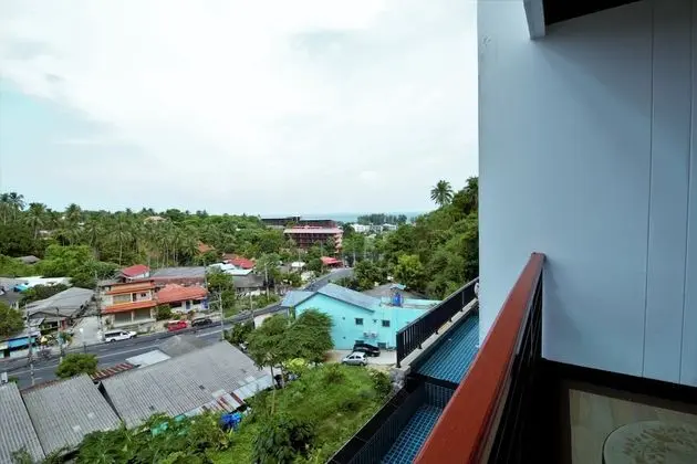 Deluxe Apart Daire, 1 Yatak Odası, Balkon, Deniz Manzaralı
