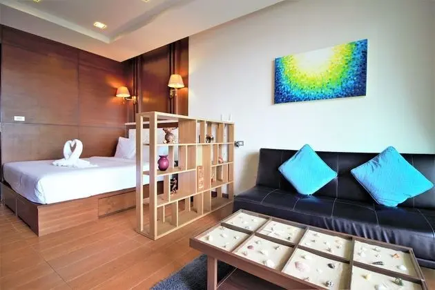 Deluxe Apart Daire, 1 En Büyük (King) Boy Yatak, Balkon, Deniz Manzaralı