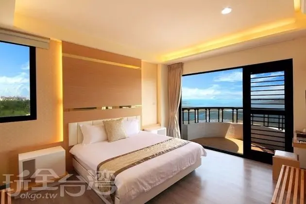 Luxury Tek Büyük Yataklı Oda, Okyanus Manzaralı