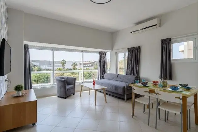 Apart Daire, 1 Yatak Odası, Deniz Manzaralı (Ha-Yarkon St 210 Flat 2)