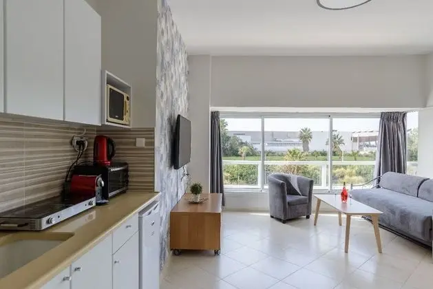 Apart Daire, 1 Yatak Odası, Deniz Manzaralı (Ha-Yarkon St 210 Flat 2)