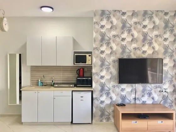 Apart Daire, 1 Yatak Odası, Deniz Manzaralı (Ha-Yarkon St 210 Flat 2)