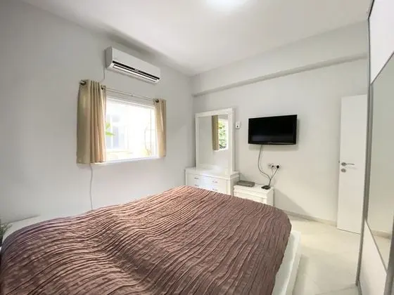 Apart Daire, 1 Yatak Odası, Deniz Manzaralı (Ha-Yarkon St 210 Flat 3)