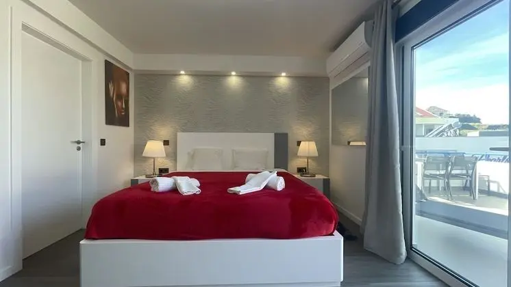 Deluxe Apart Daire, Balkon, Kısmi Deniz Manzaralı