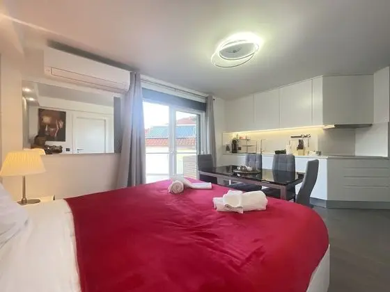 Deluxe Apart Daire, Balkon, Kısmi Deniz Manzaralı