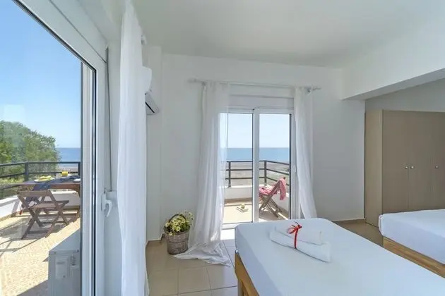 İki Ayrı Yataklı Oda, Deniz Manzaralı, Plaj Kenarı