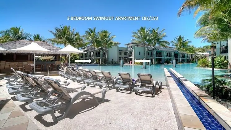 Luxury Apart Daire, 3 Yatak Odası, Havuz Kullanımı, Havuz Kenarı (3 Bedroom Swimout Apartment)