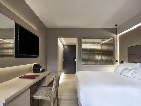 Deluxe Tek Büyük Yataklı Oda, Teras